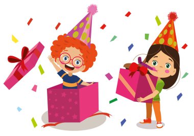 Hediye kutusundan sürpriz doğum günü