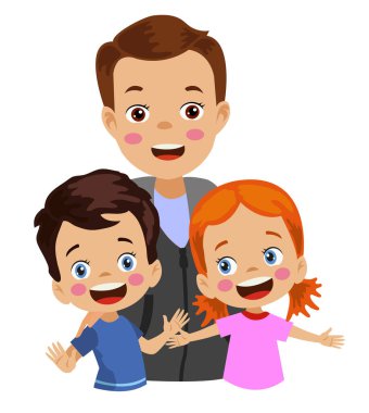 aileler ve çocuklar birlikte