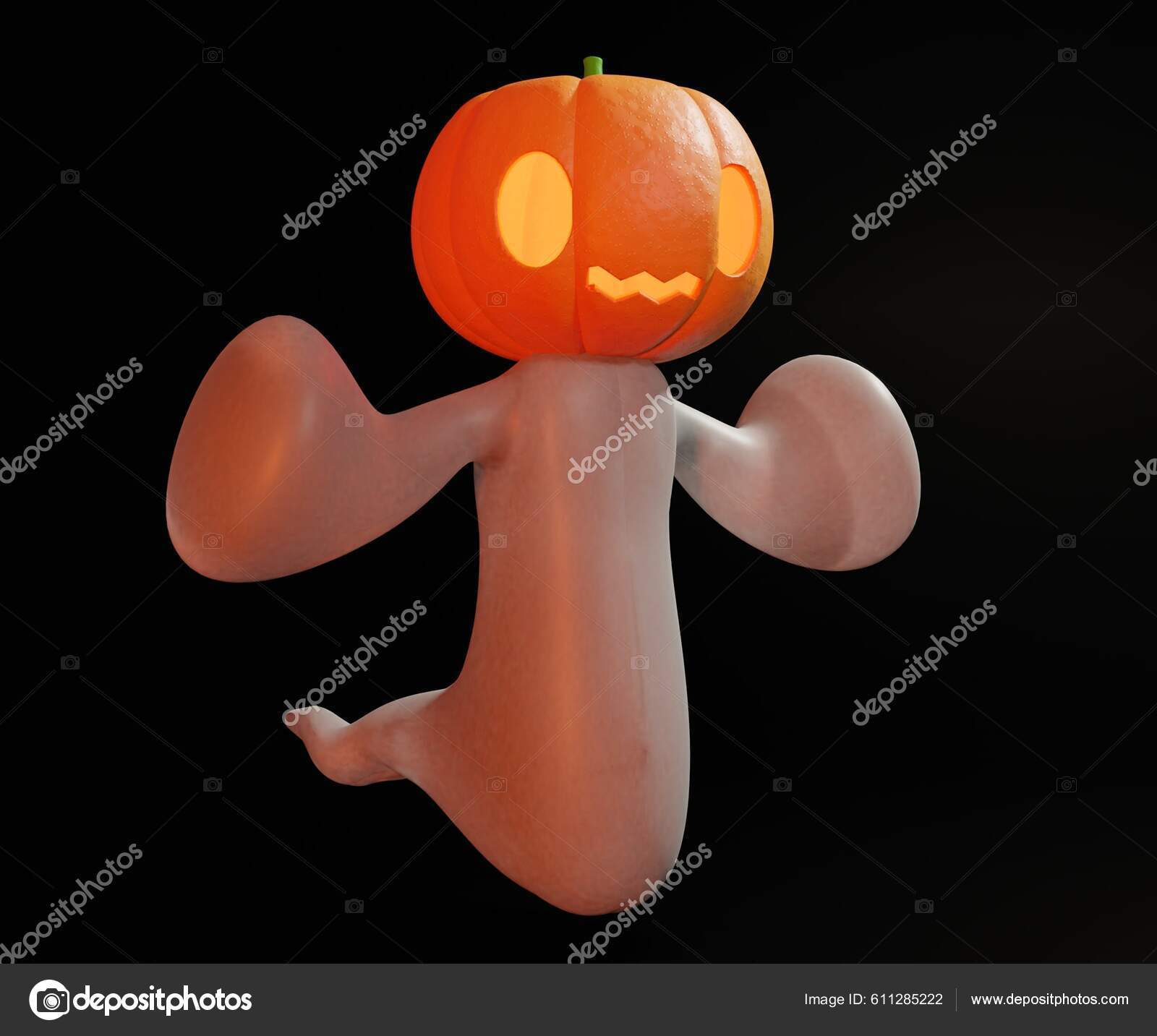 Banner de festa de halloween com cara de abóbora assustadora preta ou  amarela isolada em png ou espaço de fundo transparente para ilustração em  vetor de pôster de site de modelo de