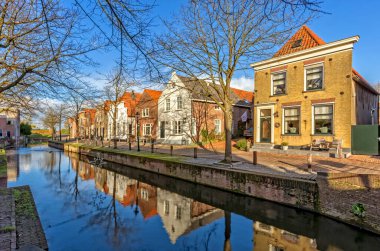 Alblasserwaard polder manzarası