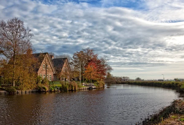 Alblasserwaard polder manzarası