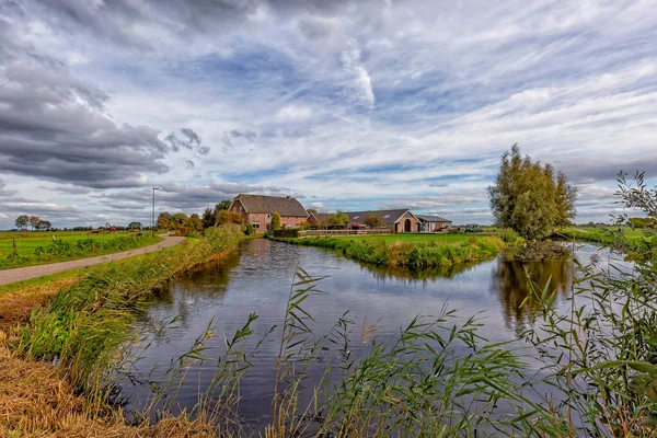 Alblasserwaard polder manzarası