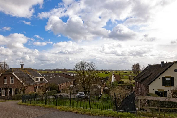 Alblasserwaard polder manzarası