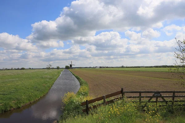 Alblasserwaard polder manzarası
