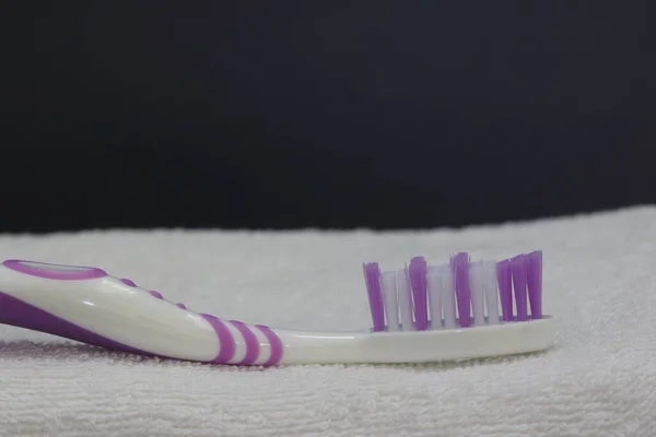 Toothbrush Mint Towel — Stock Photo, Image