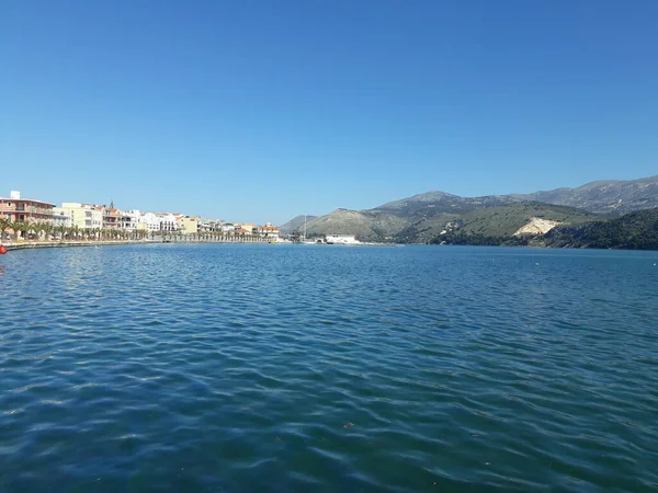 Vista Sulla Costa Del Mare — Foto Stock