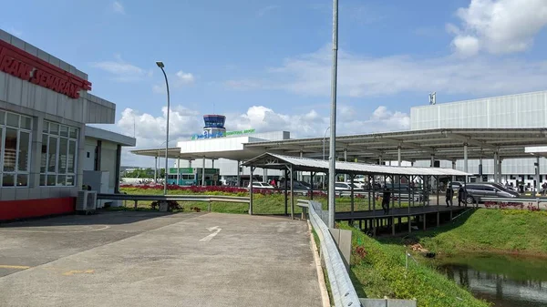 Semarang Indonésia Maio 2022 Aeroporto Internacional General Ahmad Yani Semarang — Fotografia de Stock