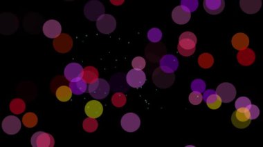 Soyut uzay özel arkaplanı. Dijital dinamik duvar kağıdı, teknoloji arka planı.