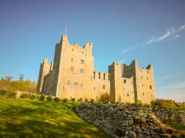 2019 baharında Bolton Kalesi, Yorkshire Dales, İngiltere, Birleşik Krallık