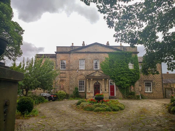 Ιστορική Wedderburn House Στο Αδέσποτο Στο Harrogate Spa Πόλη Αγγλία — Φωτογραφία Αρχείου