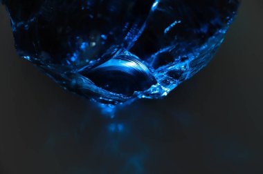 mavi kristal, makro fotoğraf