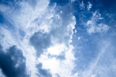 Mavi Gökyüzü ve Bulutlar