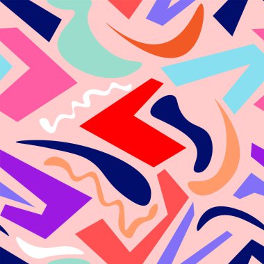  Kusursuz soyut şehir geometrik deseni