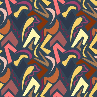  Kusursuz soyut şehir geometrik deseni