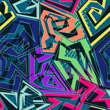  Kavisli geometri elementleri ile kentsel renksiz desen