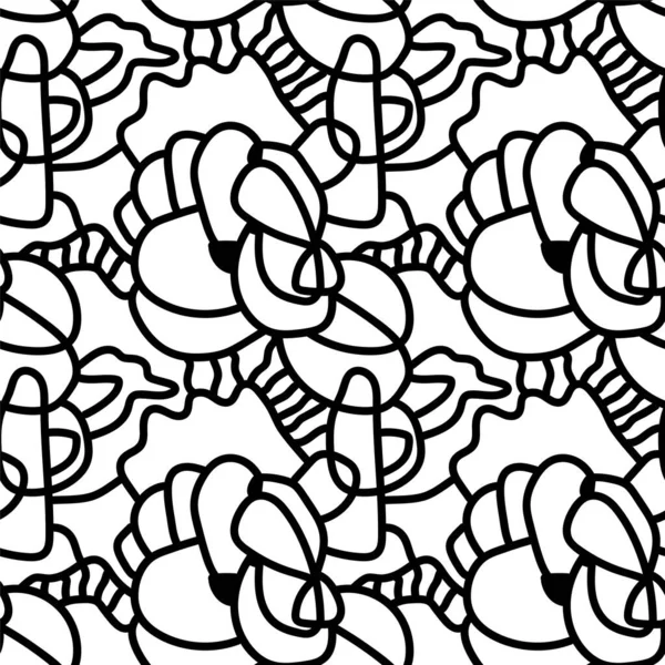  Alışılmadık çizgilerle kusursuz soyut desen