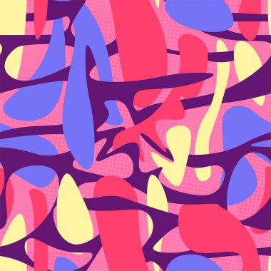  Kusursuz soyut dalga deseni 