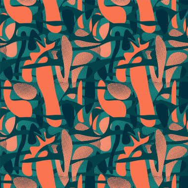  Kusursuz soyut dalga deseni 