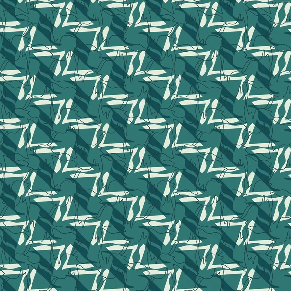 Naadloos Abstract Geometrisch Patroon Voor Textiel Textuur Beckground — Stockvector