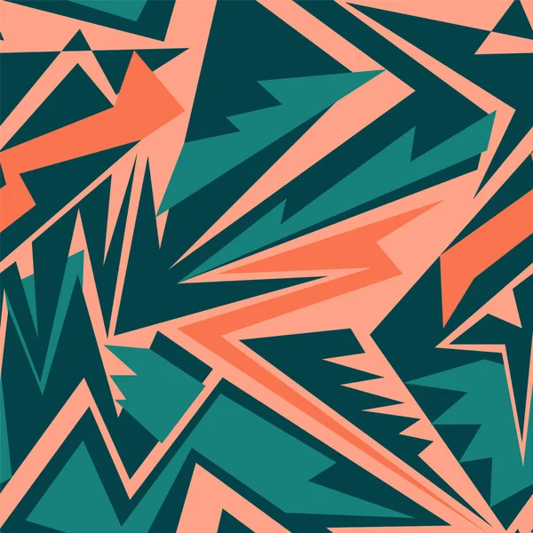  Eğri üçgen elementleri ile soyut ve pürüzsüz desen