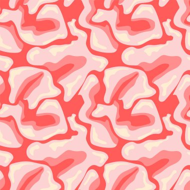 Simple seamless abstract wave pattern