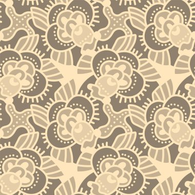 Çiçek desenli kusursuz arkaplan 