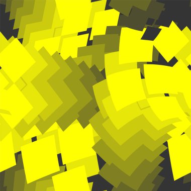 Karmaşık kareleri olan soyut ve renksiz geometri kalıpları