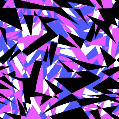 Kavisli geometri elementleri ile kentsel, pürüzsüz soyut desen