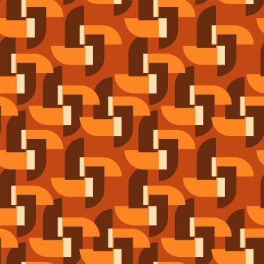 Geometri elementleriyle kusursuz desen