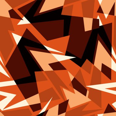 Kavisli geometri elementleri ile kusursuz soyut kentsel desen