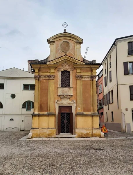 Igreja Madonna Del Terremoto Foi Construída 1754 Memória Proteção Dada — Fotografia de Stock