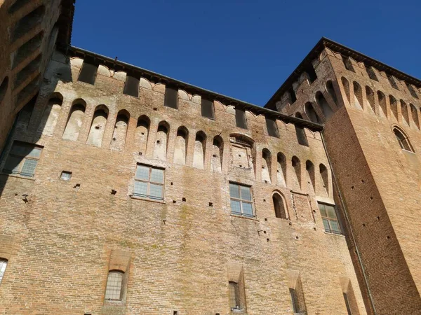 Castello San Giorgio Μεσαιωνικό Φρούριο Που Αργότερα Έγινε Μέρος Του — Φωτογραφία Αρχείου