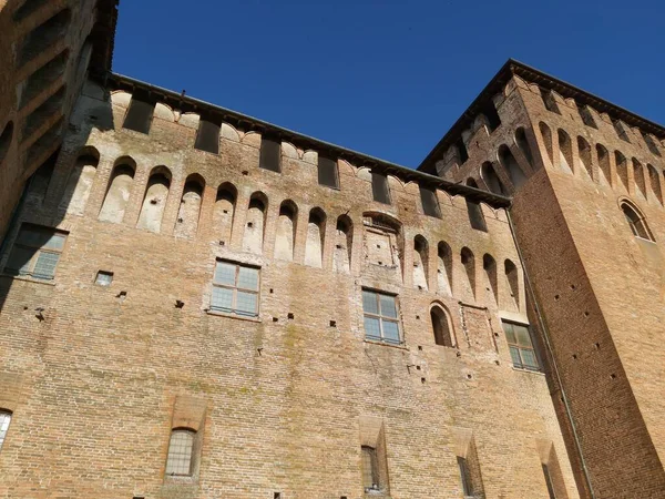 Castello San Giorgio Középkori Erőd Amely Később Palazzo Ducale Monumentális — Stock Fotó