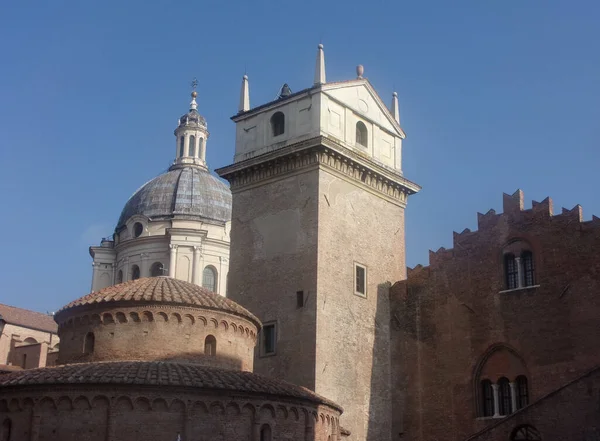 Mântua Itália Centro Histórico Cidade Medieval Palácios Renascentistas Palácio Razão — Fotografia de Stock