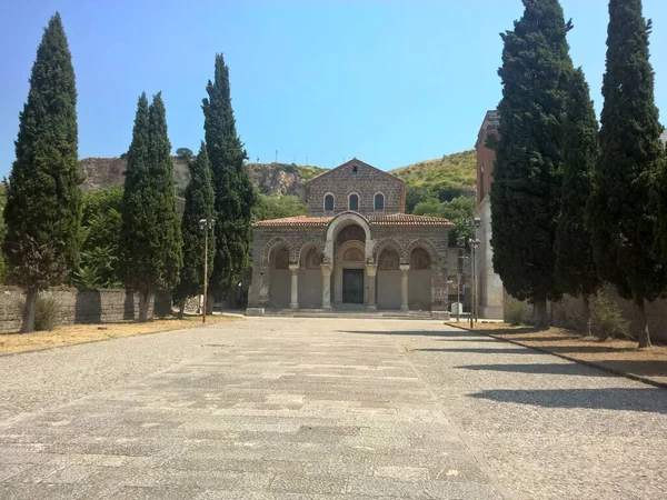 Abbey Sant Angelo Formis Capua Campania Olaszország Településen — Stock Fotó