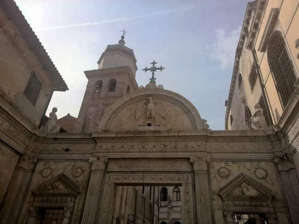 Kyrkan San Giovanni Evangelista Venedig Italien — Stockfoto