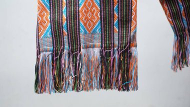 Endonezya 'nın tipik Doğu Nusa Tenggara kumaşı..