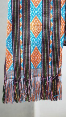 Endonezya 'nın tipik Doğu Nusa Tenggara kumaşı..