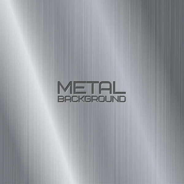 parlak metal arka plan gümüş krom çelik yüzey vektör çizim ile
