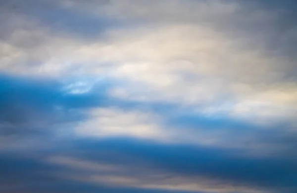 dreamy blue skies over the ocean