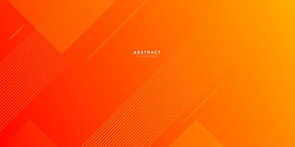 Fondo Abstracto Color Naranja Moderno Con Línea Futurista Uso Fondo — Archivo Imágenes Vectoriales