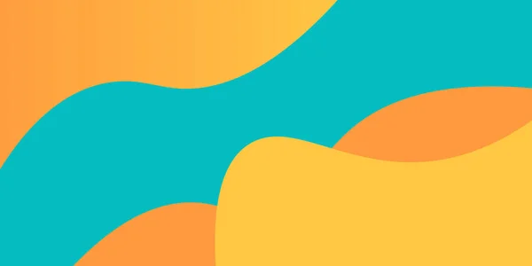 Papperslager Dynamisk Färg Abstrakt Bakgrund Orange Abstrakt Användning För Företag — Stock vektor