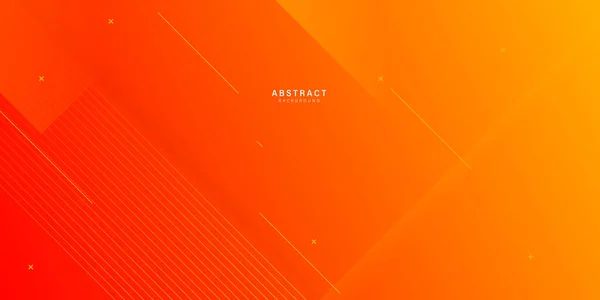 Fondo Abstracto Color Naranja Morden Con Línea Futurista Uso Fondo — Archivo Imágenes Vectoriales