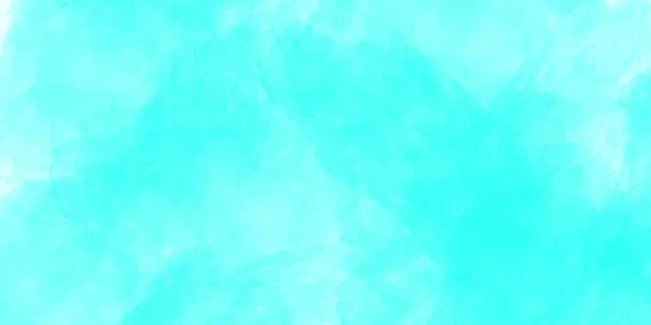 Синій Гранжевий Акварельний Фон Димом Пастельна Акварельна Фарба Абстрактний Фон — стоковий вектор