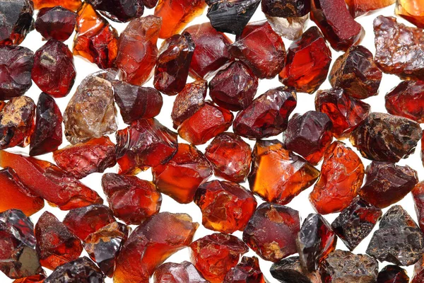 Yakından doğal sert spessartit (spessartine) arkaplan taşı