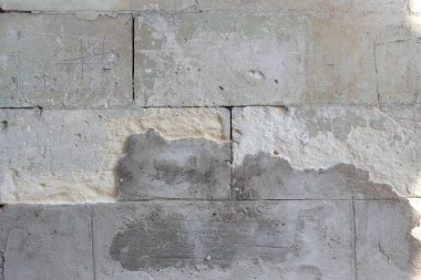 Eski taş duvarın dokusu