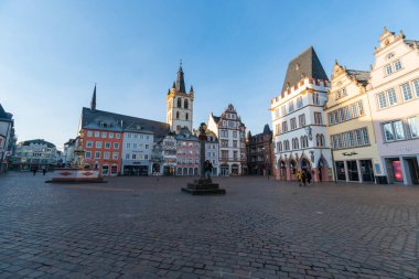 Trier, Germany - view of the main square in the old town