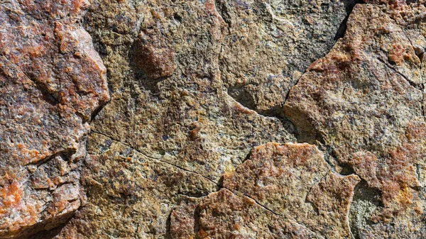 화강암으로 텍스처 풍화로 화강암 표면을 클로즈업합니다 지구의 — 스톡 사진
