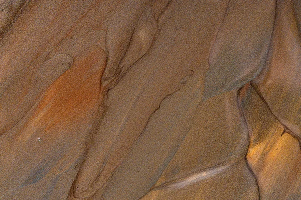 Glitzernde Textur Von Brauner Erdfarbe Braune Glänzende Oberfläche Hintergrund Der — Stockfoto