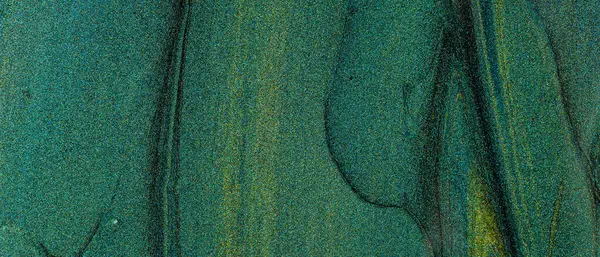 Textuur Van Turkoois Nagellak Blauwe Groene Vlekken Van Vloeibare Nagellak — Stockfoto